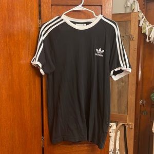 Adidas t shirt dress can also be worn as a longer shirt